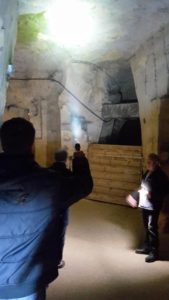 Bezoek en inspectie grotten Valkenburg