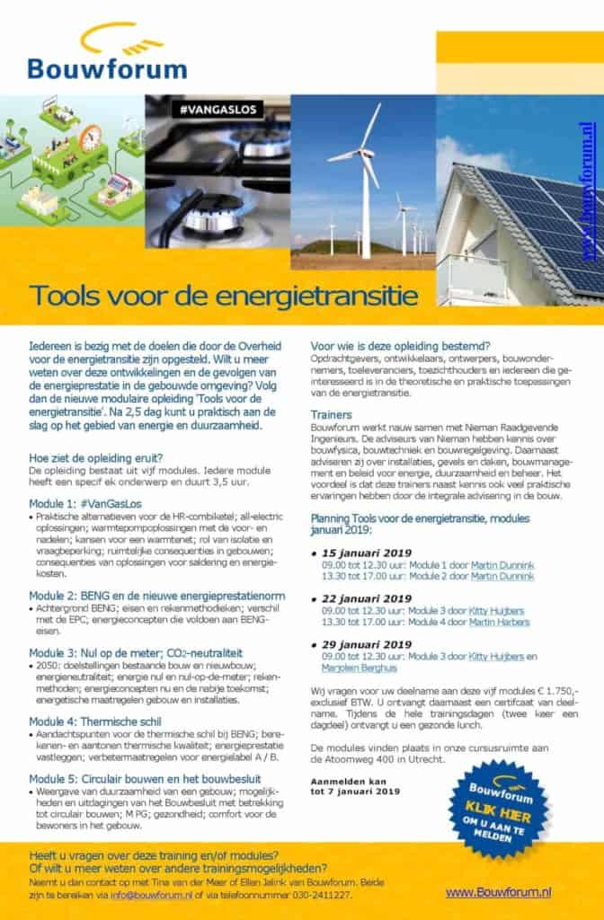 Tools Voor De Energietransitie - Nieman