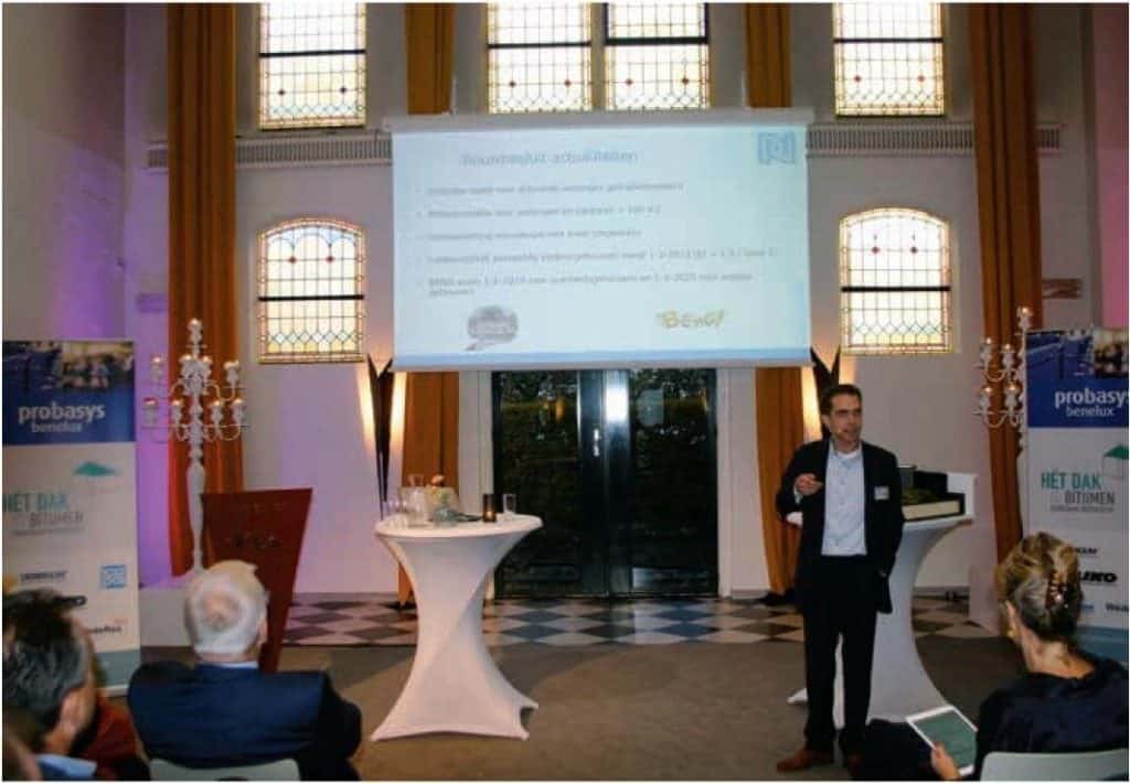 Johan van der Graaf op Probasys Benelux Management Symposium