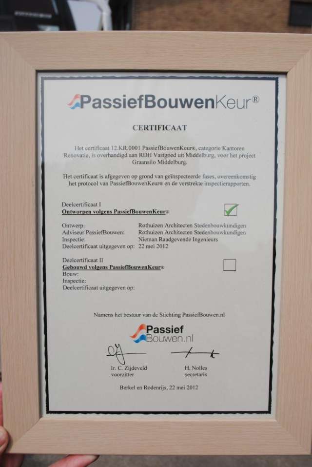 PassiefBouwenKeur®_certifcaat_Graansilo-in-Middelburg-1