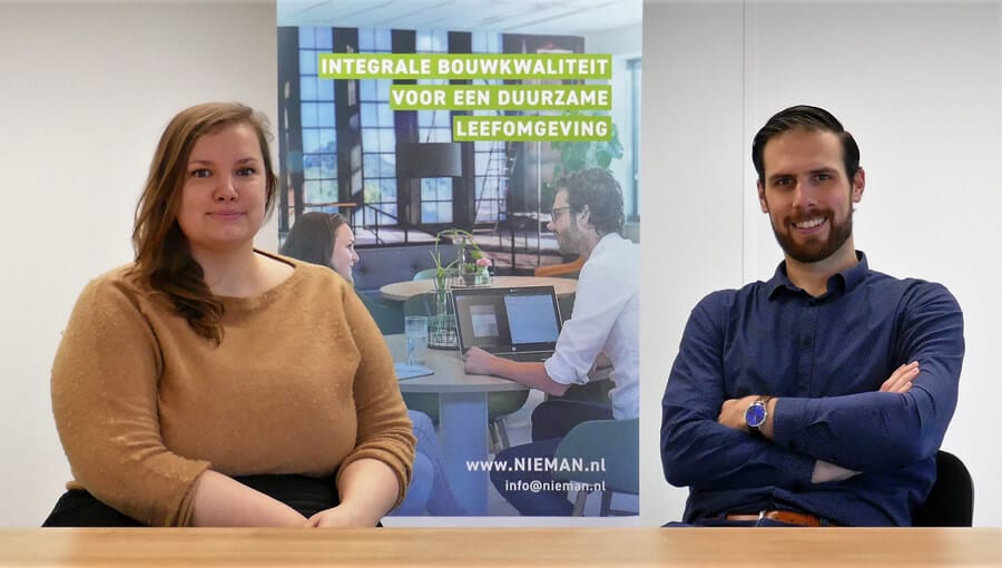 Anne Struisma en Joost Vos van Nieman Raadgevende Ingenieurs
