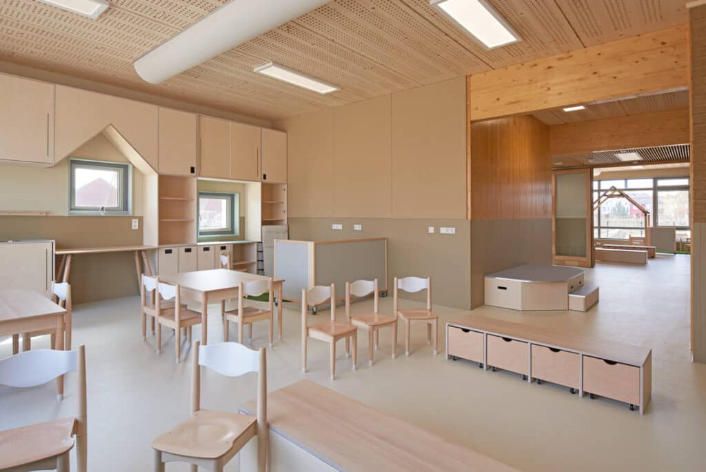 Biophilic school De Verwondering Almere, ontwerp Orga architect. Foto:Ronald Auee